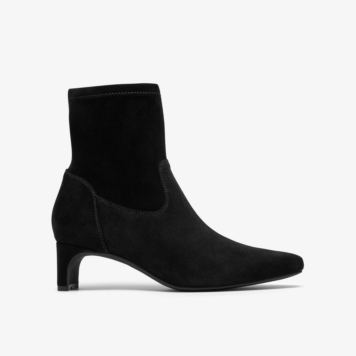 Edina Stretch Black Suede - US 5779