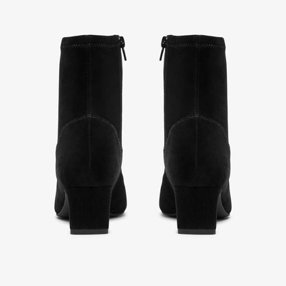Edina Stretch Black Suede - US 5779
