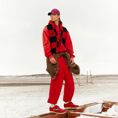 Wallabee Red Interest - US 0134