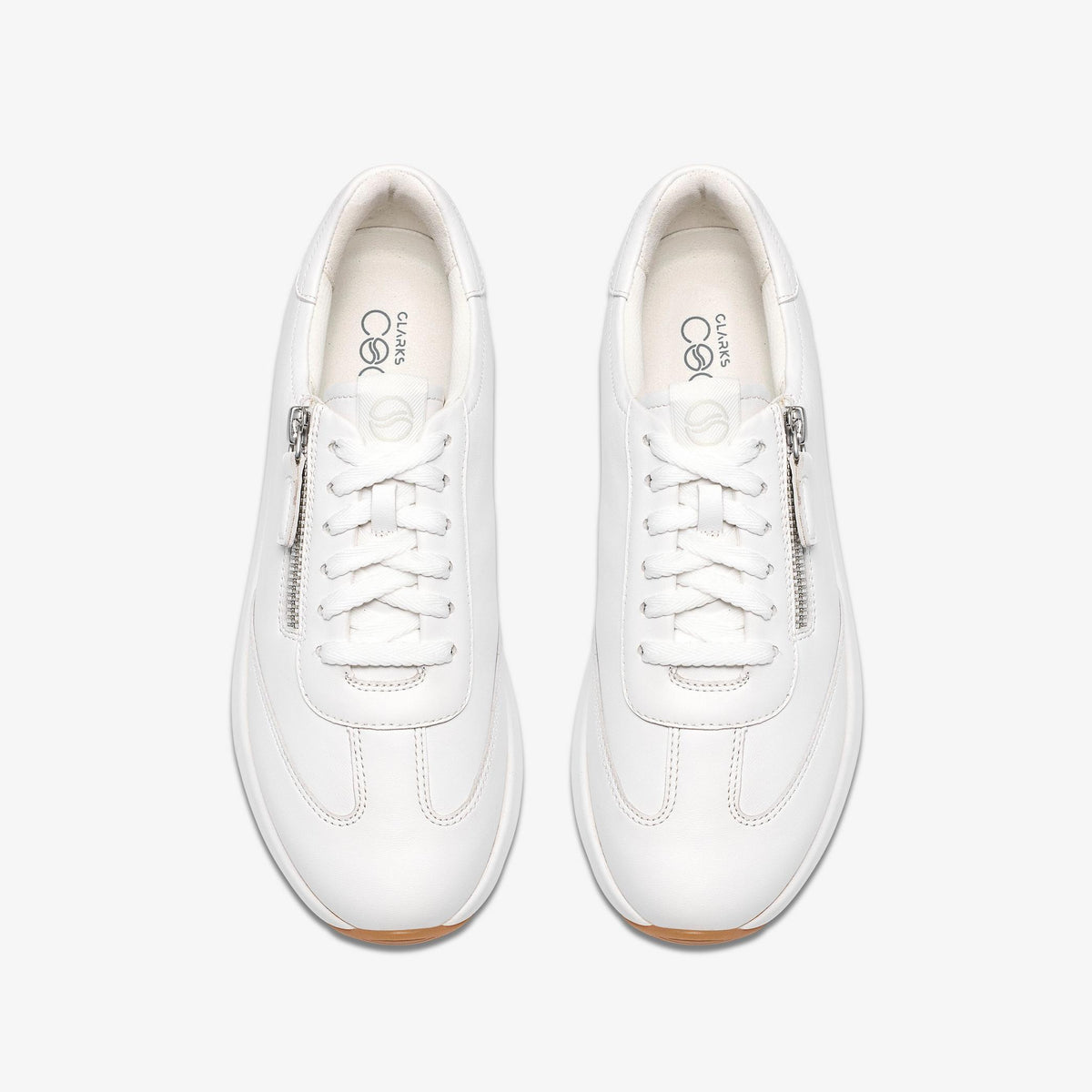 Code Run White Leather - US 0940