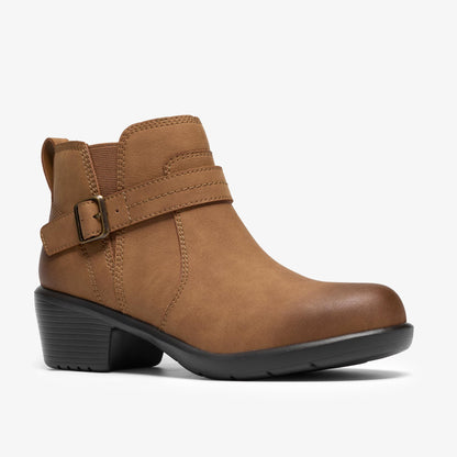 Kynnzie Rise Dark Tan Leather - US 7621
