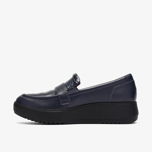 Zylah Vine Navy Combination Leather - US 8019